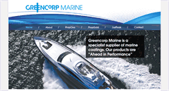 Desktop Screenshot of greencorpmarine.com